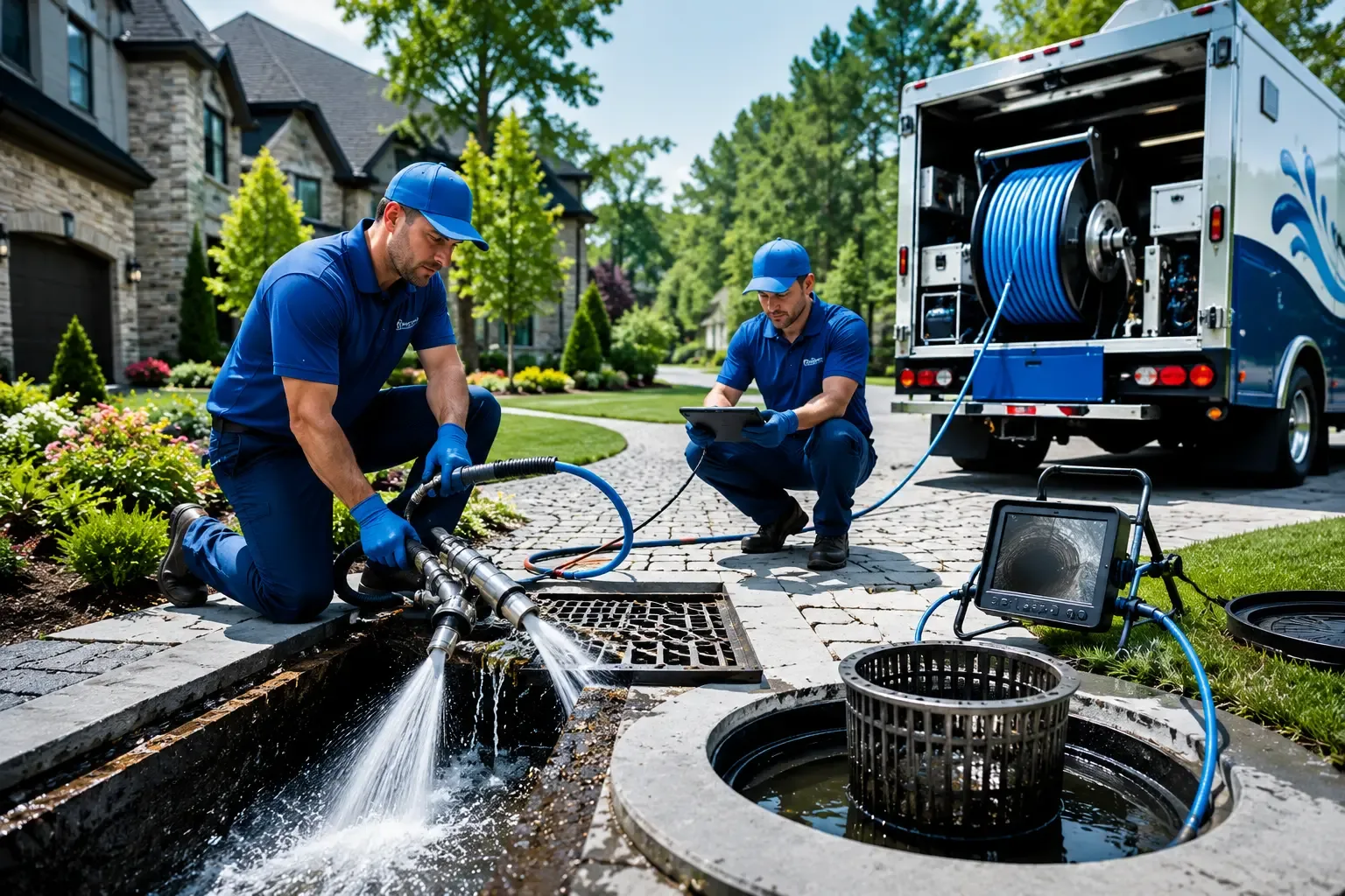 Local outdoor drain cleaning professionals in Brownsville, MD